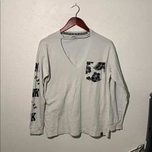 Pink - Mint Green Long Sleeve